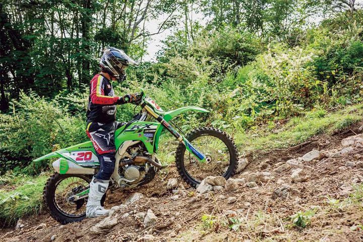 IAワタライのガレ場克服ライテク：Part05【タイヤを石から話すための「抜重」が大事】