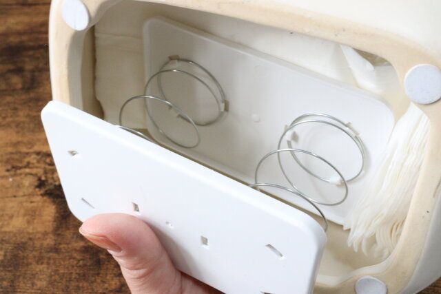 底上げスプリングホルダー（2個） 使用方法