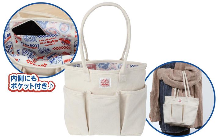 「帆布ポケットバッグ」 width=