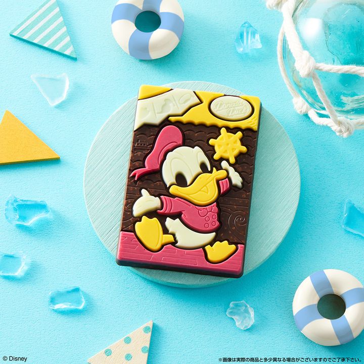 バンダイ ディズニー「Disney Characters キャラパキ チョコレート」ドナルドダック