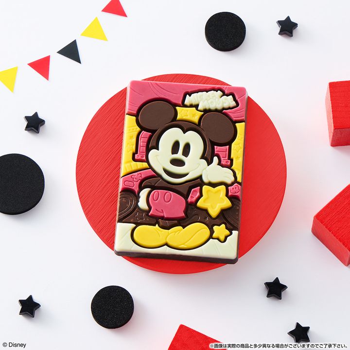 バンダイ ディズニー「Disney Characters キャラパキ チョコレート」ミッキーマウス