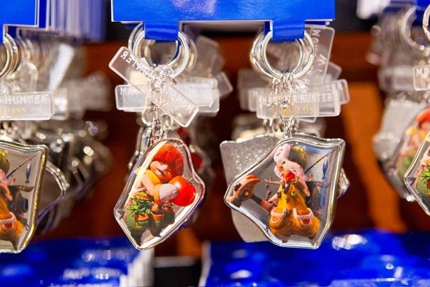 キーチェーンセット(2個)。アイルーとトムがかわいい