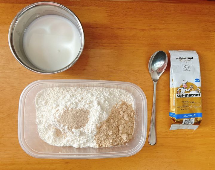 ミルクフランス材料