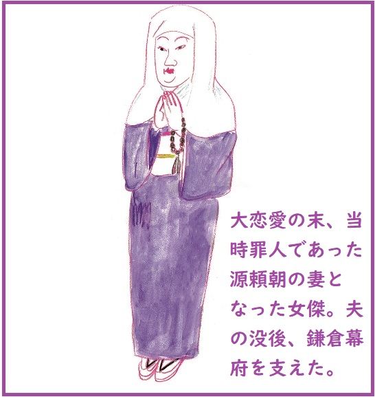 女傑占い 北条政子 2025年の運勢 雑誌グロー