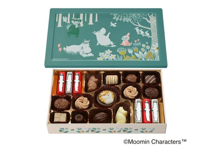 ムーミンたちと穏やかな森