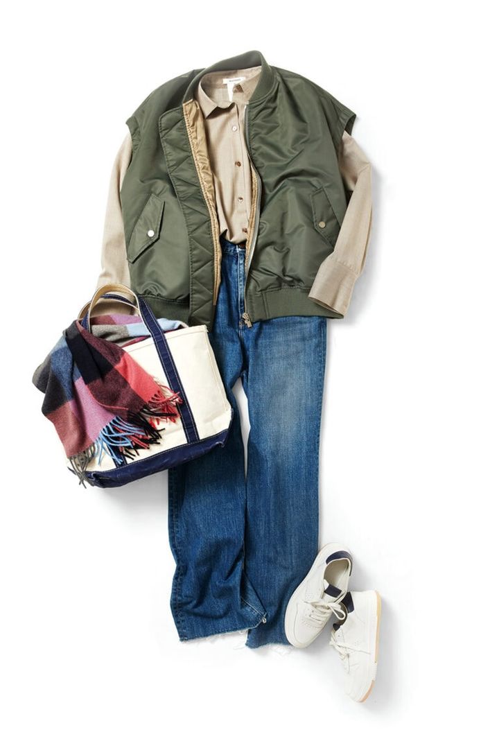 ストール¥93,500／ジョシュアエリス（真下商事）