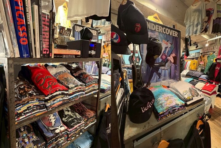 ウィゴー ヴィンテージ下北沢店、バンドTシャツなど