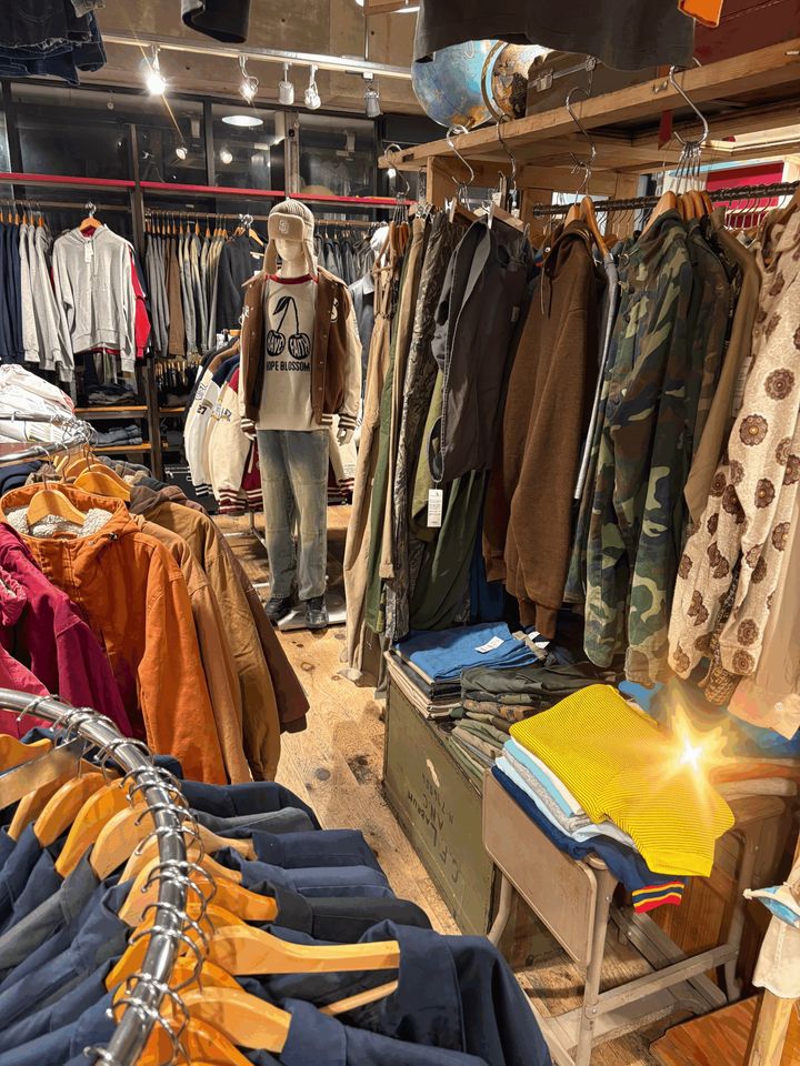 ウィゴー ヴィンテージ下北沢店で発掘アイテム場所