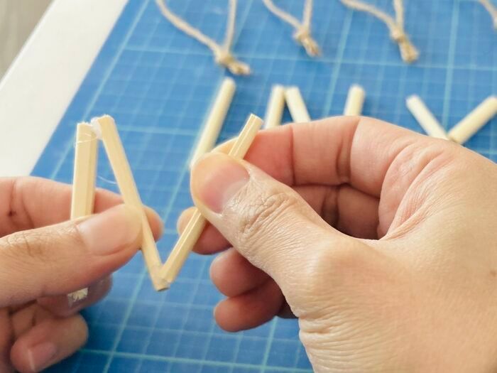 余った『割り箸』でときめくアイテムができちゃった！可愛すぎて何個も作りたくなりますよ♪