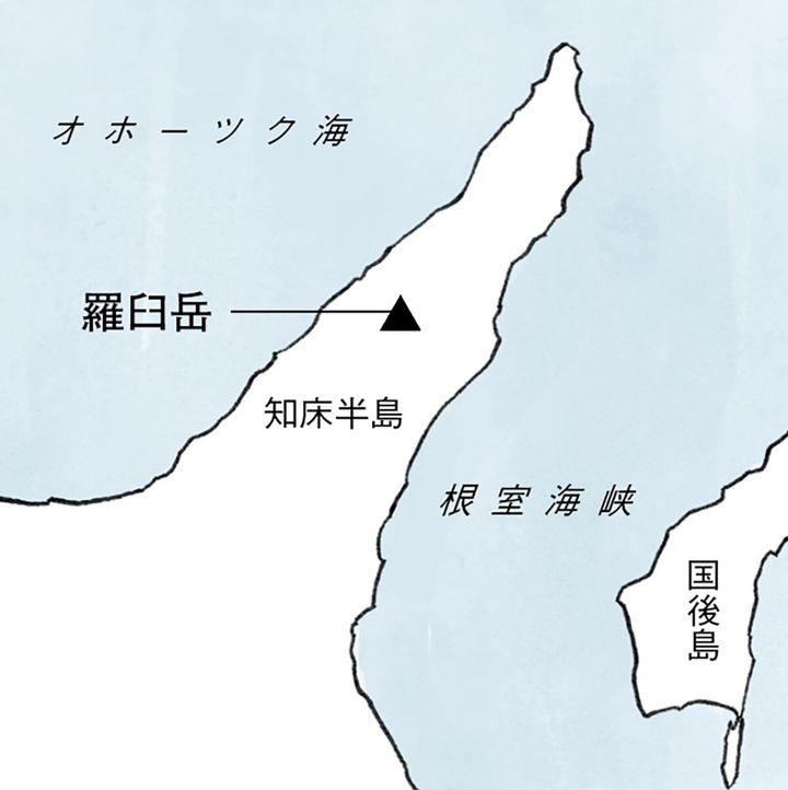 北海道 知床半島 地図