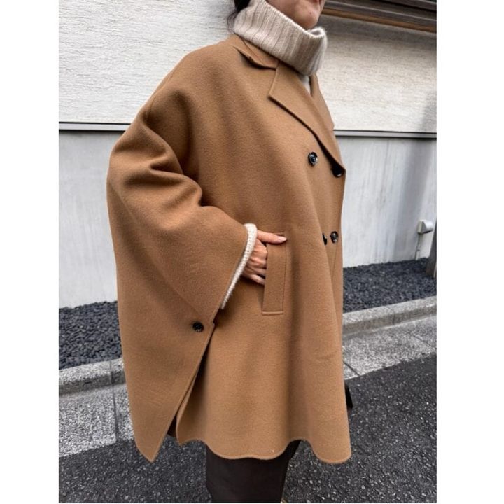 エステータ ポンチョコート