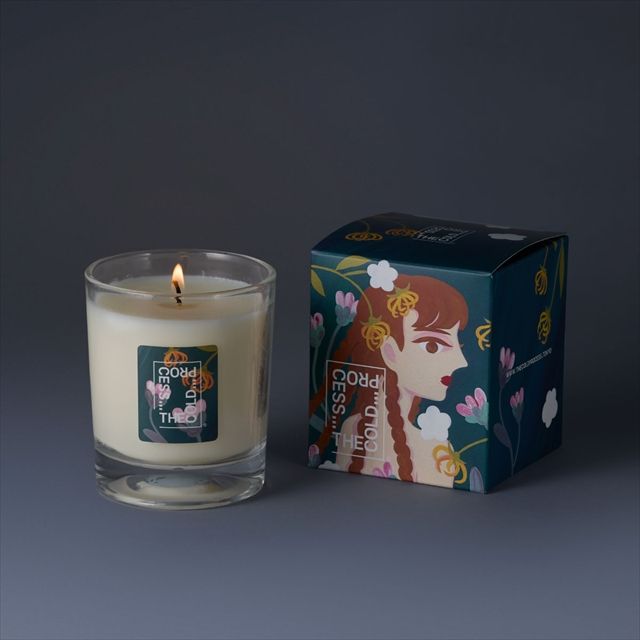 キャンドル ジャスミン＆イランイランの香り