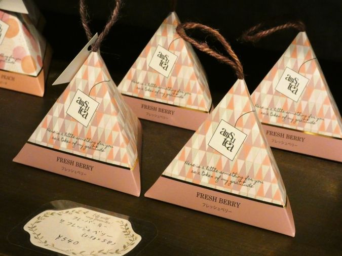 TEA ROOM flower bird 紅茶 ティーバッグ