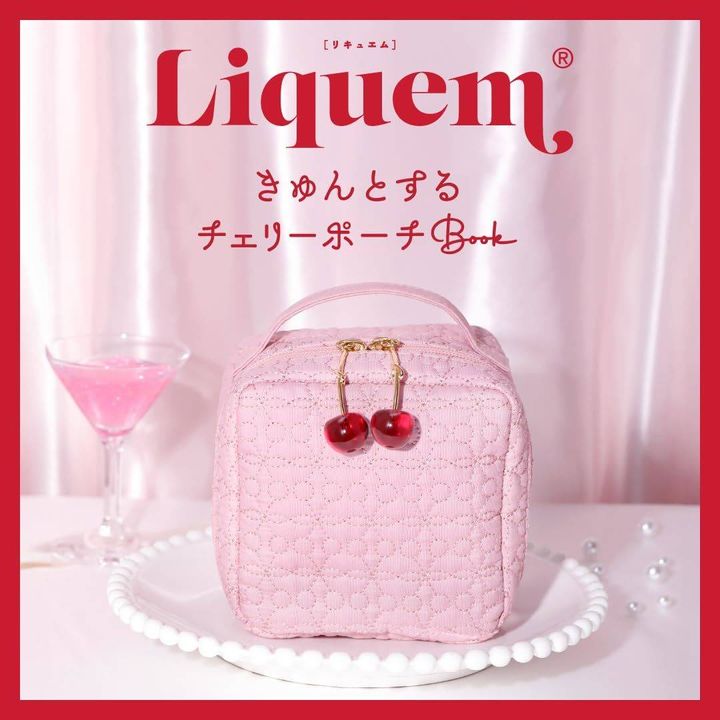 Liquem きゅんとするチェリーポーチ Book