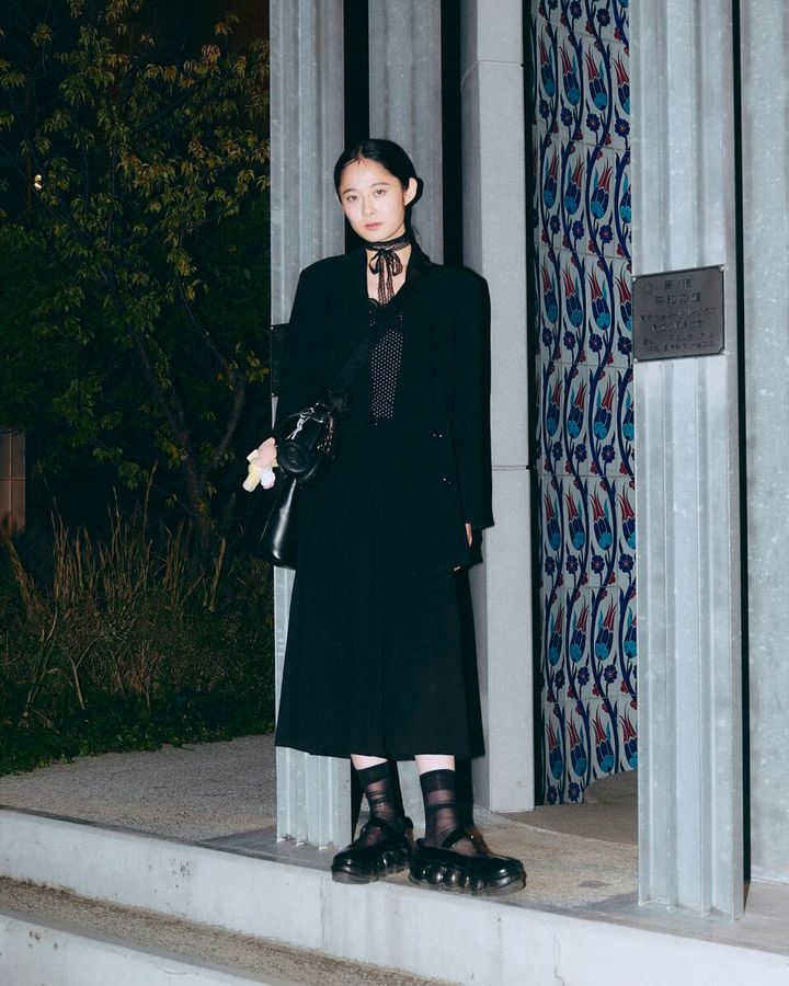 【スナップ】オールブラックのモードなコーデでも意識したのは「動きやすさ」