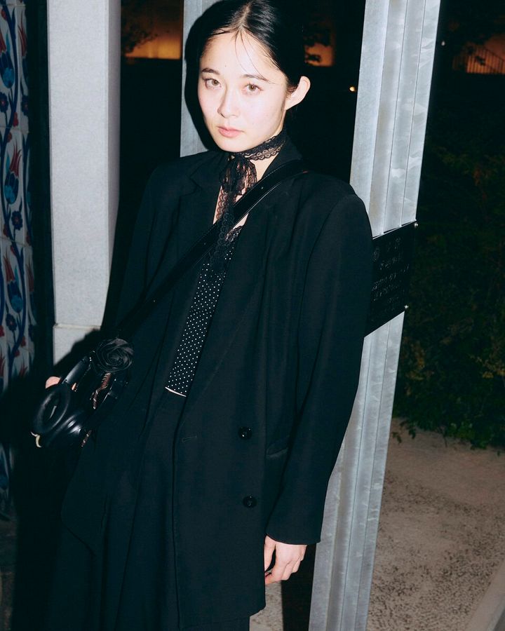 【スナップ】オールブラックのモードなコーデでも意識したのは「動きやすさ」