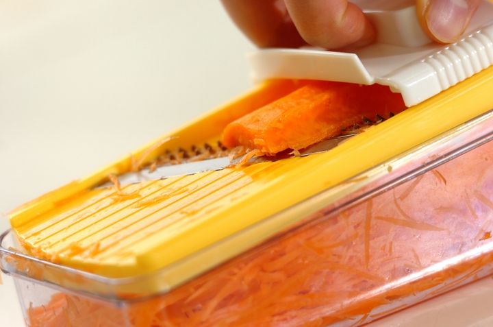 キャロットラぺの下準備1