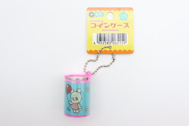 ダイソー 100円玉コインケース レトロ 商品タグ