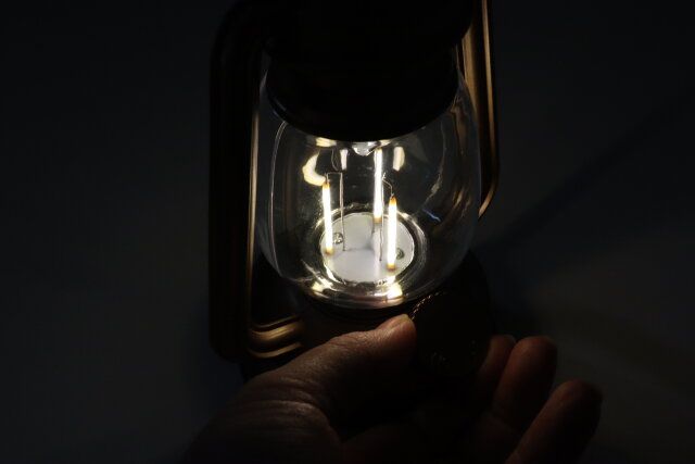 ランタン 明るさ調節