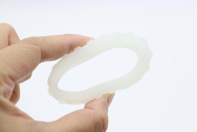 シリコーンキャスターカバー（蓄光、8個） 素材感