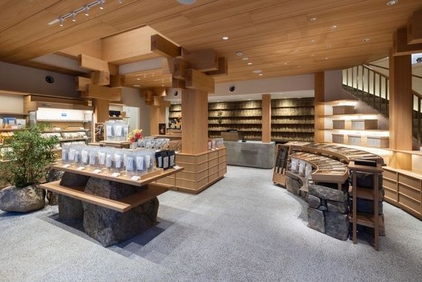 「茅乃舎」の新たな旗艦店「東京銀座 茅乃舎」の1階