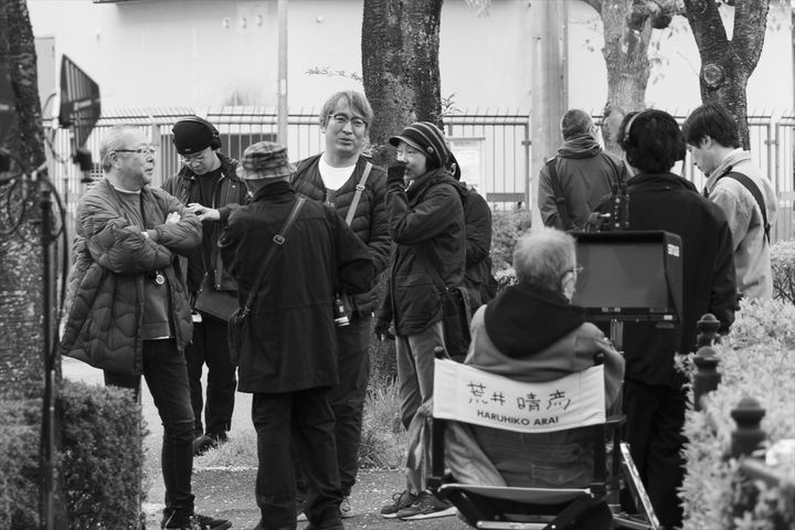 『星と月は天の穴』メイキングカット （C）2025「星と月は天の穴」製作委員会 width=