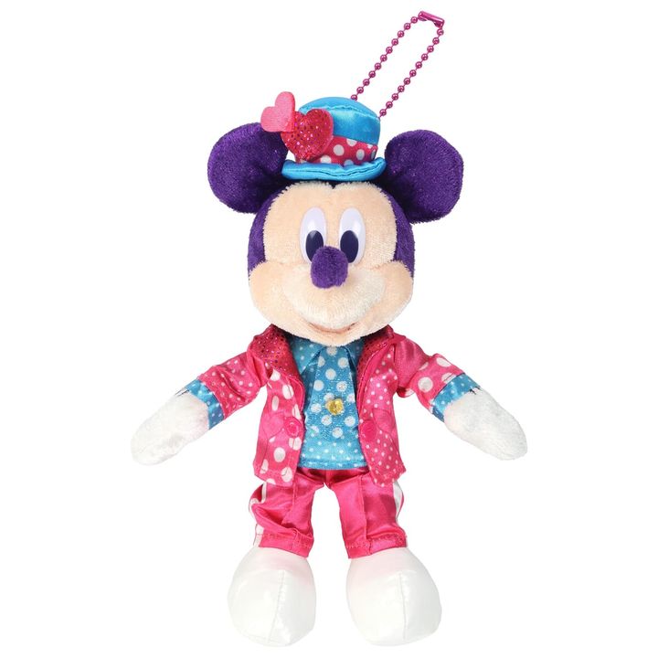 ぬいぐるみバッジ（ミッキーマウス）