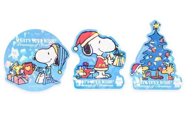 「キラキラステッカー3枚セット」(660円)