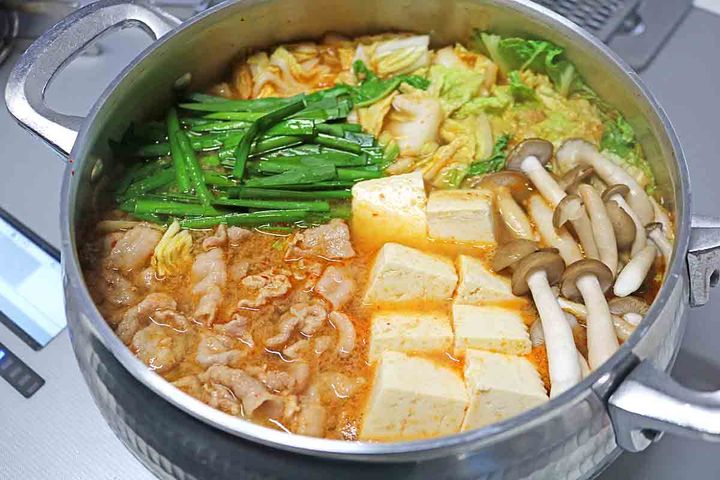 みそキムチ鍋８