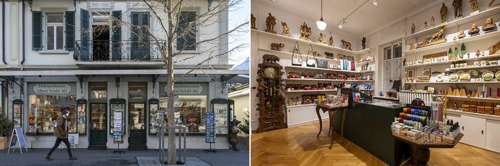 「アルバート シルド」の内観と外観