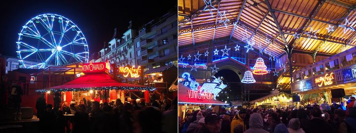 モントルーのクリスマスマーケット