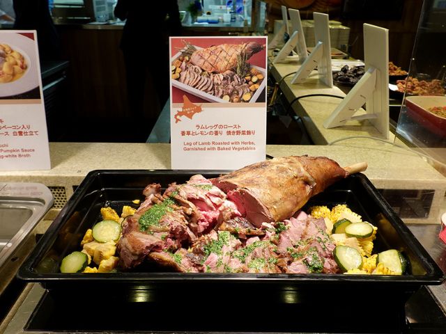 ラムレッグのロースト