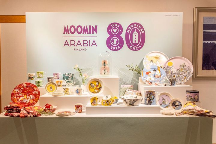 世界で発売したムーミンアラビアのムーミン誕生80周年コレクション