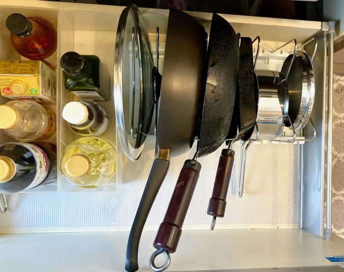 コンロ下収納 こんまり流片づけ