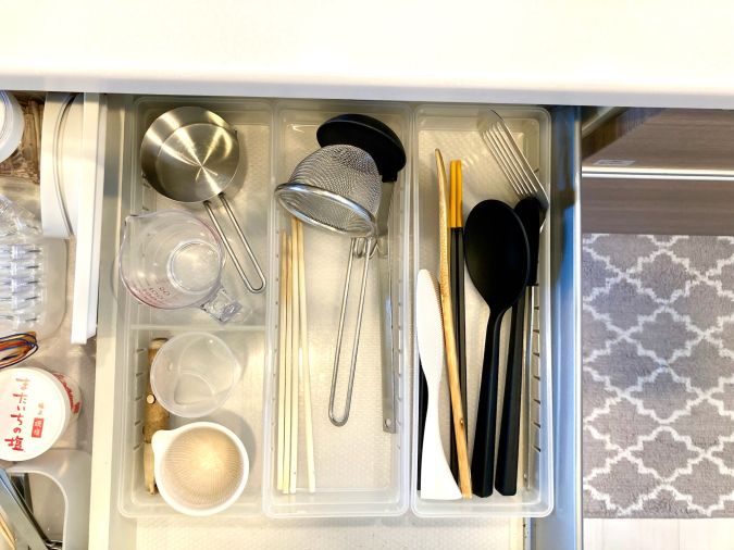 調理器具収納 こんまり流片づけ