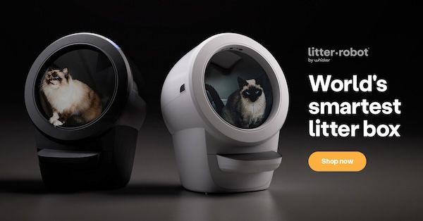 猫と飼い主の毎日を快適に！自動クリーニングトイレロボット「Litter-Robot 4」発売