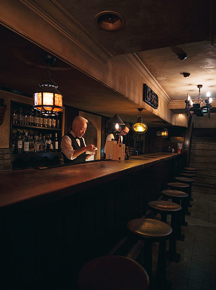 銀座『Bar Lupin』の内観