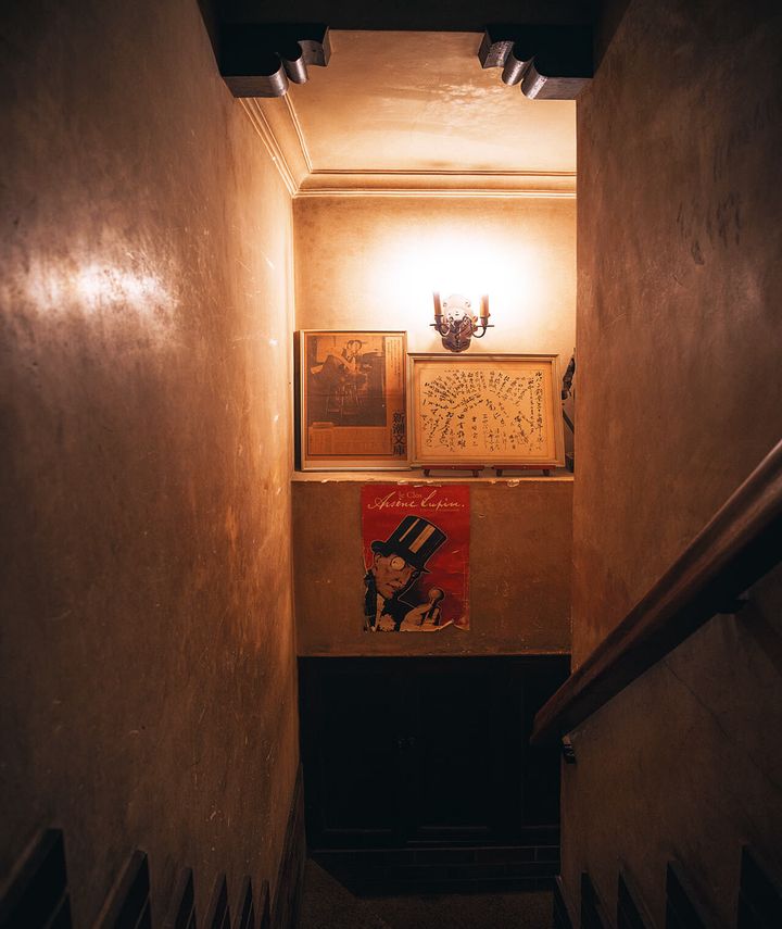 銀座『Bar Lupin』の階段