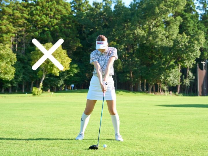 都玲華、バーディをとる秘訣を伝授！体の力を抜く＆足は使って打つ