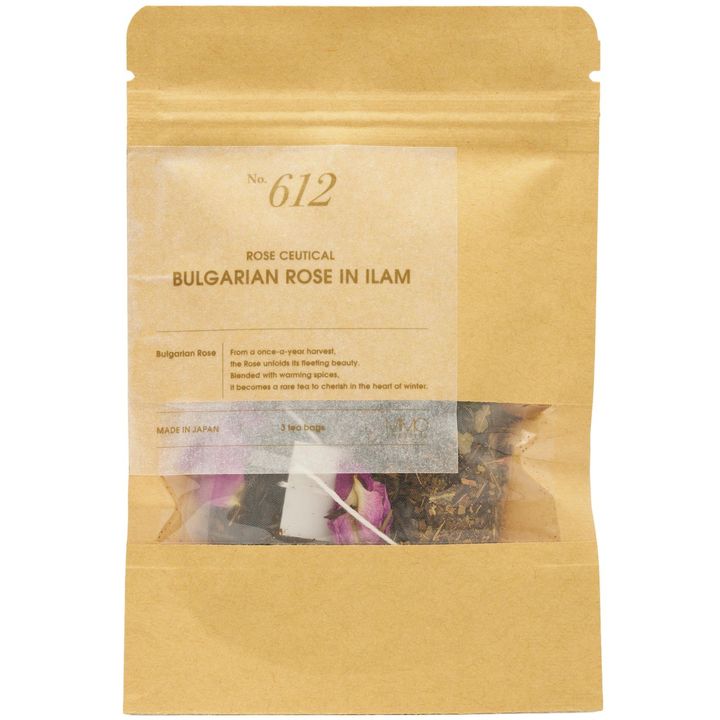 ブルガリアンローズ イン イラム 3袋 ￥1,458（12月9日より限定発売）