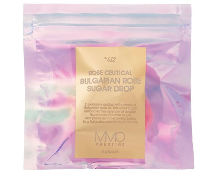 ブルガリアンローズ シュガードロップ 3粒 ￥1,458（12月9日より限定発売）