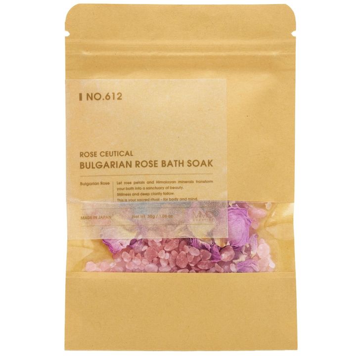 ブルガリアンローズ バスソーク 30g ￥1,287（12月9日より限定発売）
