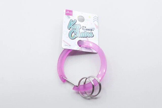 ダイソー プラキーホルダー 商品タグ