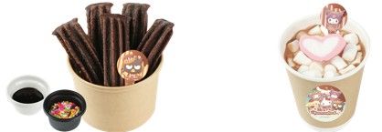 フォンダンディップチュリトス／ふわふわホットチョコレート