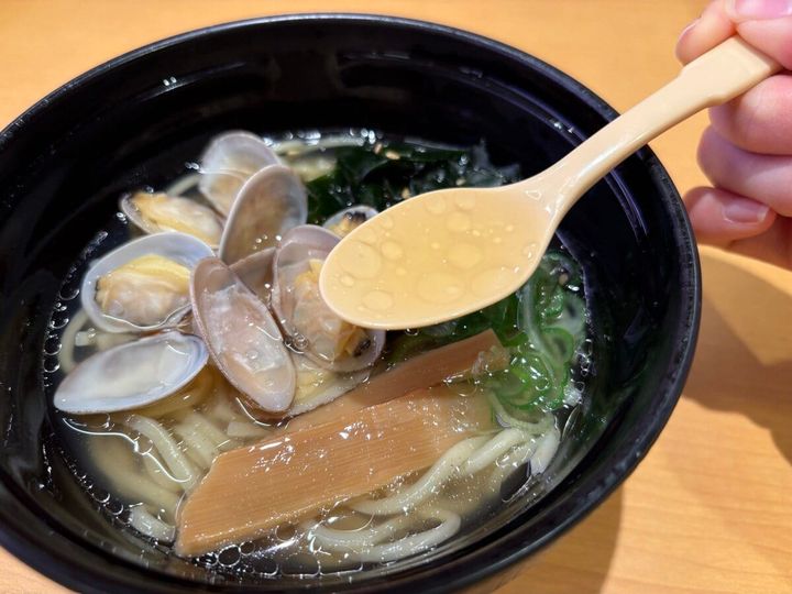 スシロー貝塩ラーメン