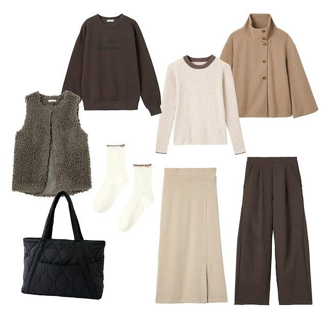 しまむらのハッピーバッグ8点セット（yumi×陽）