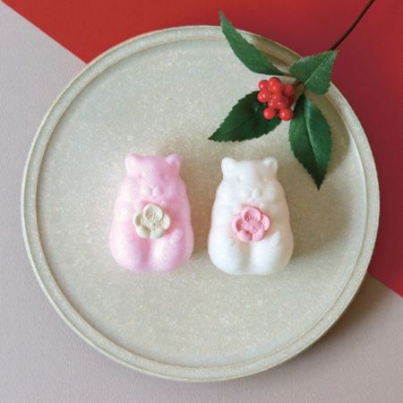 「紅白ハムスターモナカ」が登場！京都の老舗菓子屋「青木光悦堂」と企画会社「2時」がコラボ