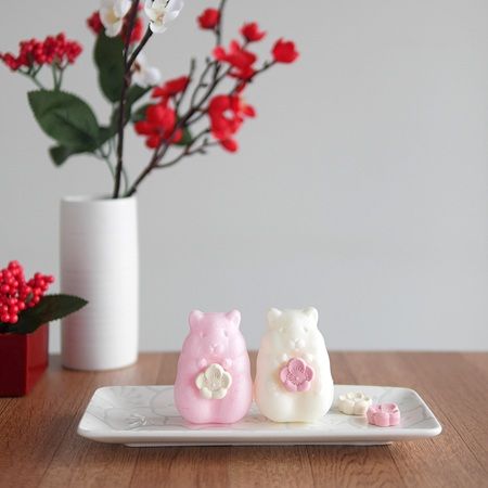 「紅白ハムスターモナカ」が登場！京都の老舗菓子屋「青木光悦堂」と企画会社「2時」がコラボ