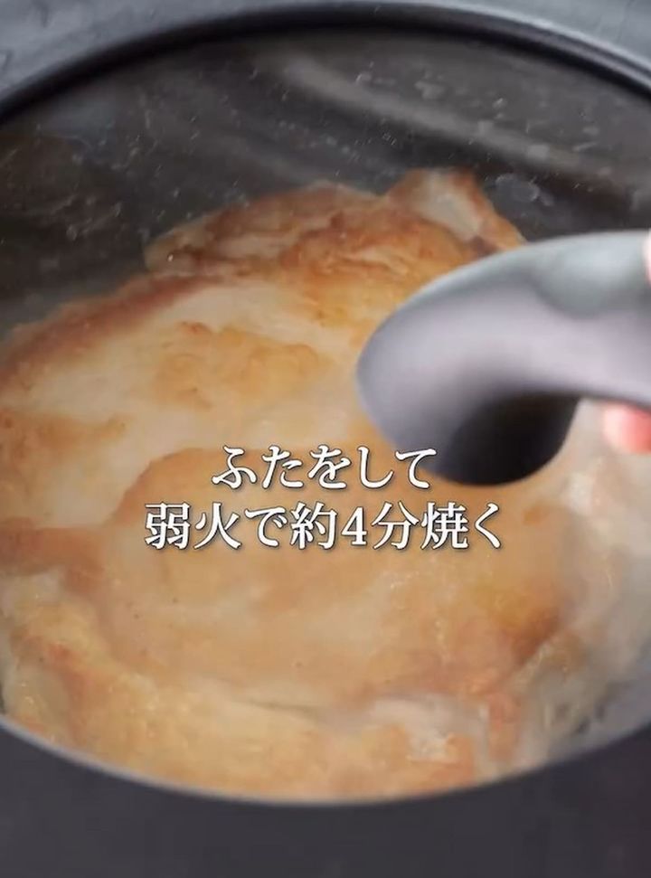 「鶏むねのコーヒーバタぽん仕上げ」レシピ