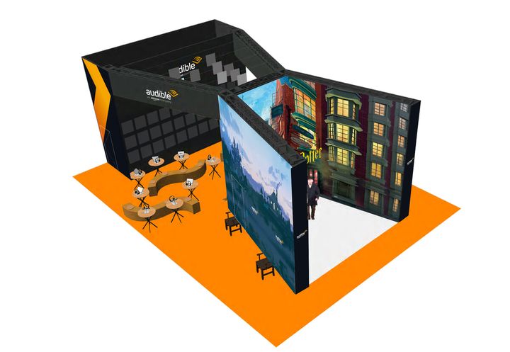 東京コミコン2025 Amazonオーディブル「Audible」ブース02